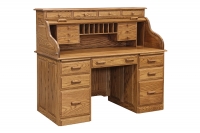 679_2 tdr2858 traditional deluxe rolltop desk